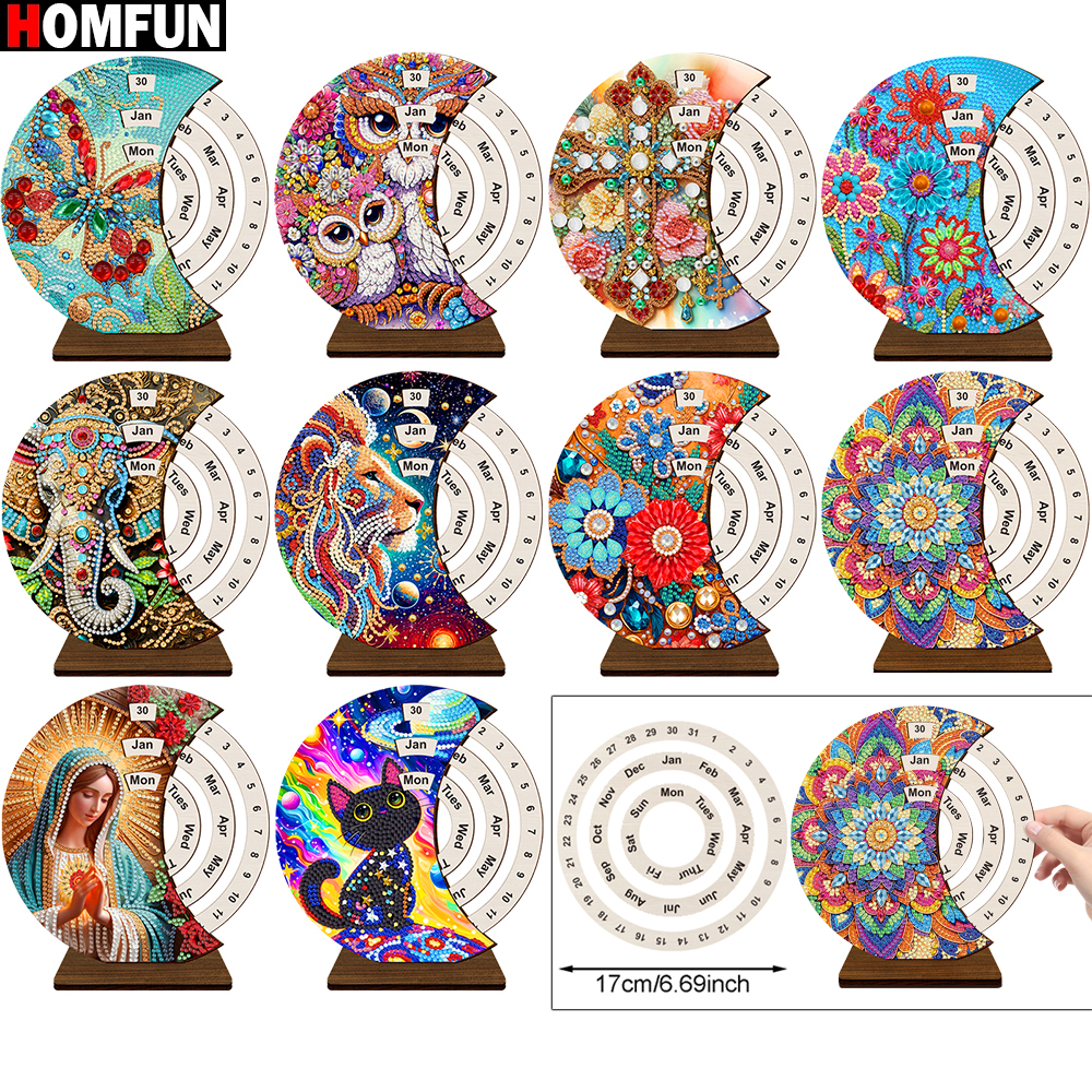 HOMFUN Diamond Painting Perpet - Woodworking Resin ulasan dan harga
