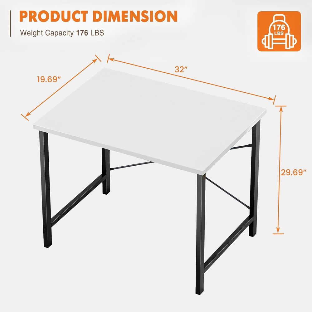 Computer Desk, Small Office 32 - Woodworking Teacher ulasan dan harga