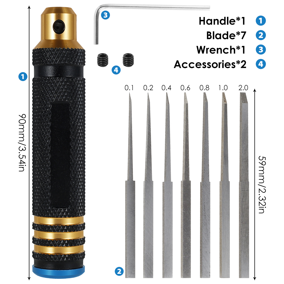 Model Chisel With Blades Gunda - Woodworking Resin ulasan dan harga