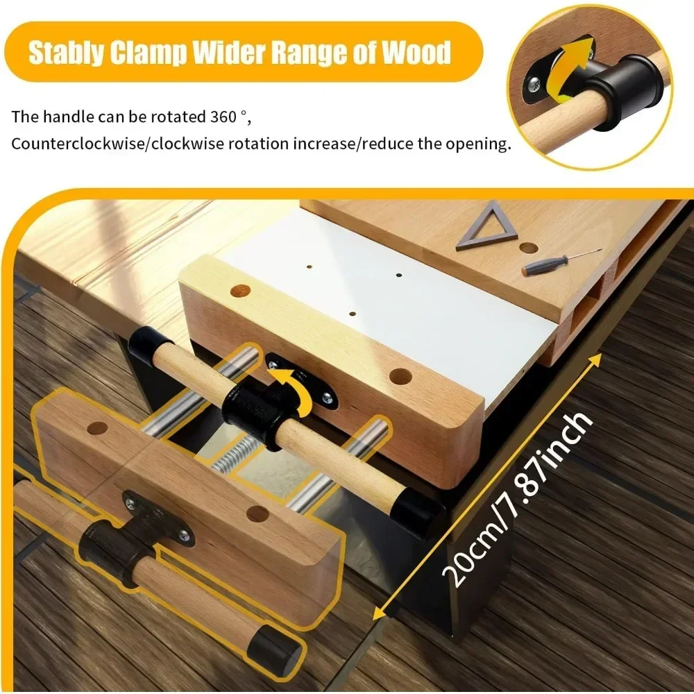 Hard Wood Workbench Desktop, Q - Woodworking Vice Quick Release ulasan dan harga