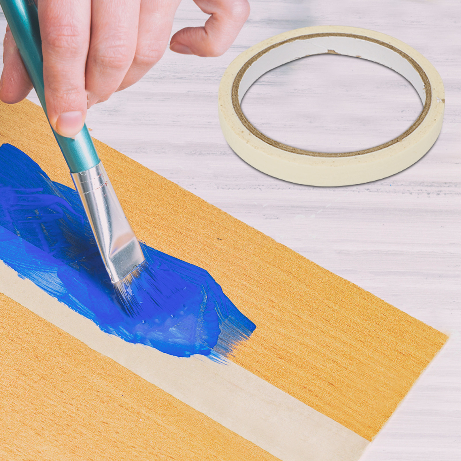 10 Rolls White Masking Tape 20 - Woodworking Projects Art ulasan dan harga