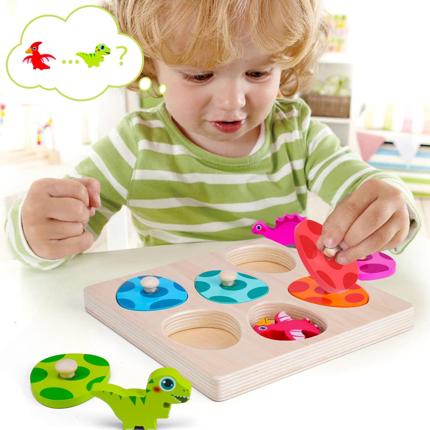 Wooden Dinosaur Jigsaw Puzzle  - Woodworking Jigsaw ulasan dan harga
