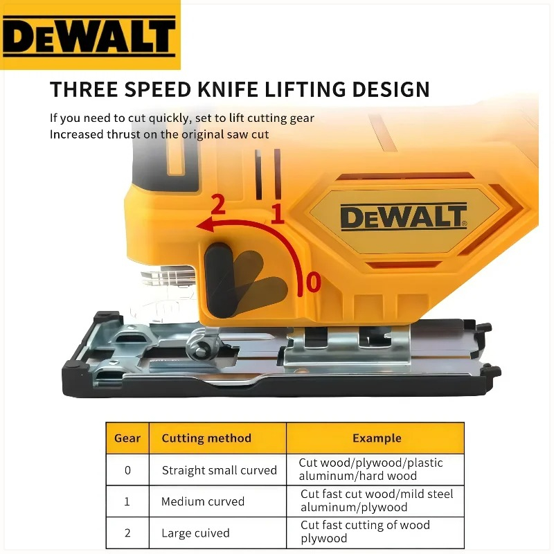 Dewalt Brushless Curve Saw 300 - Woodworking Jigsaw ulasan dan harga