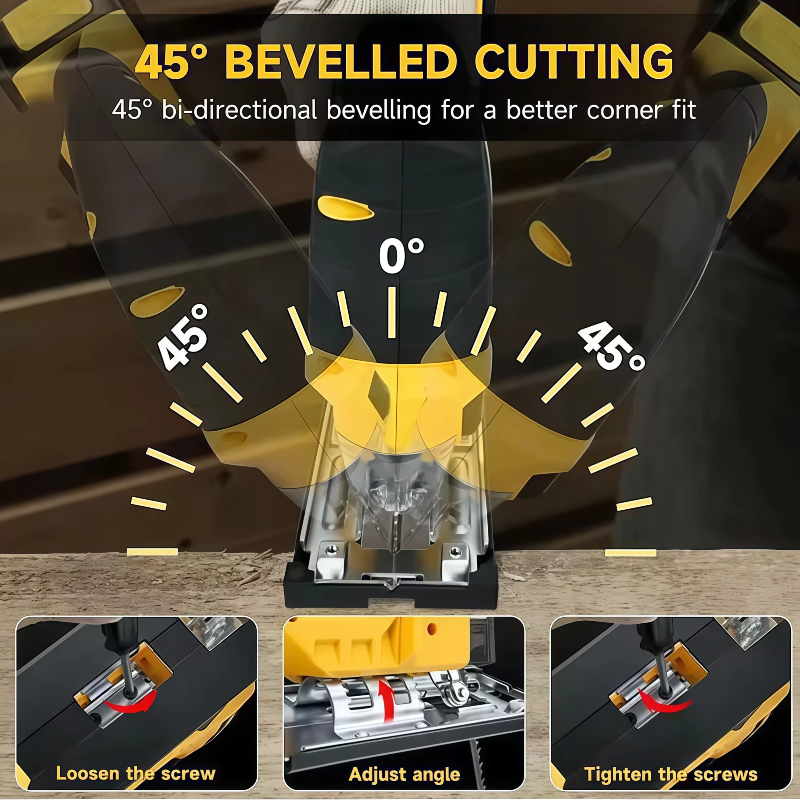 Dewalt Brushless Curve Saw 300 - Woodworking Jigsaw ulasan dan harga